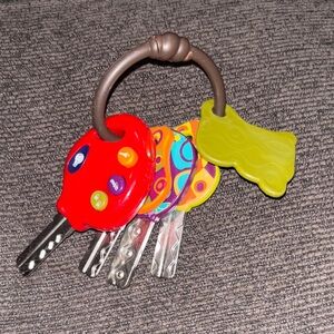 B. Toys - Colorful Toy Key Ring for baby and toddler